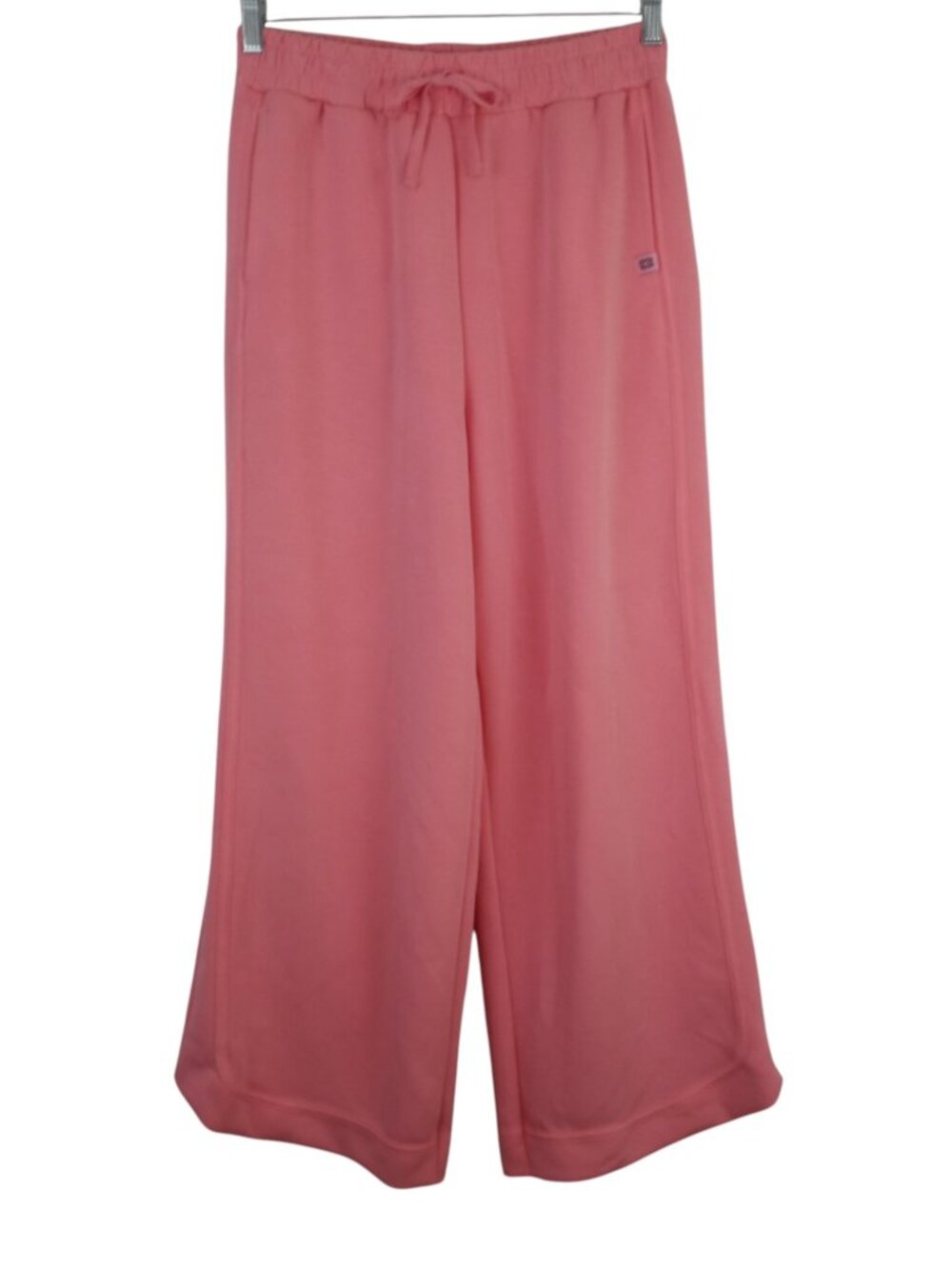 Simply Southern Pink Sloan Lounge Pants sz M Wide Leg Elastic Drawstring Waist